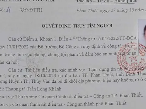 Bình Thuận: Truy tìm vợ chồng chủ hụi 9X bị tố cáo chiếm đoạt hơn 19 tỉ đồng