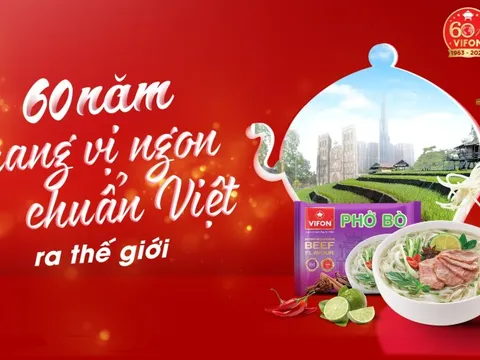 Những dấu son trên hành trình 60 năm VIFON mang “vị ngon chuẩn Việt” ra thế giới