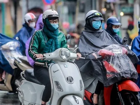 Miền Bắc chuyển mưa lạnh, nền nhiệt giảm sâu