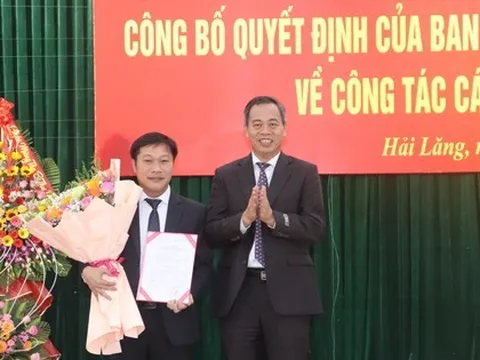 Quảng Trị điều động, bổ nhiệm nhiều lãnh đạo chủ chốt