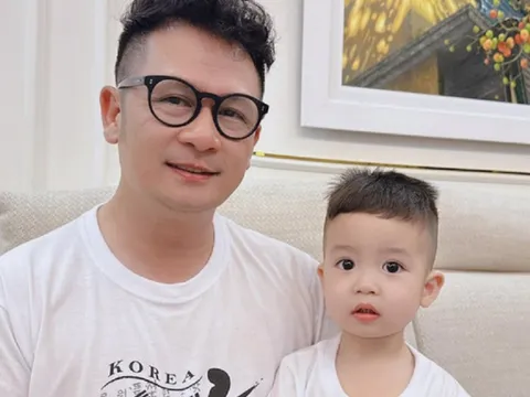 Con trai út của ca sĩ Bằng Kiều lộ rõ năng khiếu này giống bố