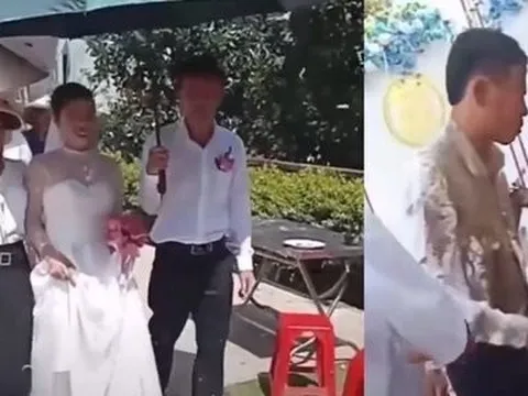Xử phạt người phụ nữ hắt chất bẩn vào cô dâu chú rể