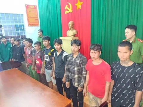 Bắt nhóm đối tượng để điều tra về hành vi giết người
