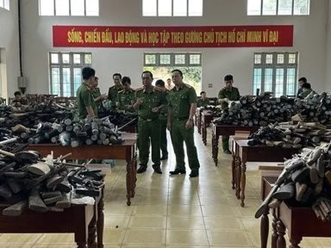 Đắk Lắk thu hồi hơn 4.000 vũ khí, vật liệu nổ, công cụ hỗ trợ