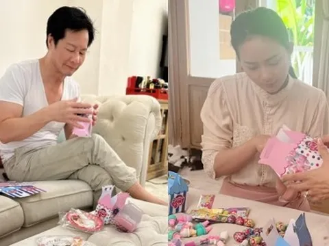 Đại gia Đức An lộ diện giản dị, cùng Phan Như Thảo làm điều đặc biệt trong ngày kết thúc vụ tranh chấp tài sản