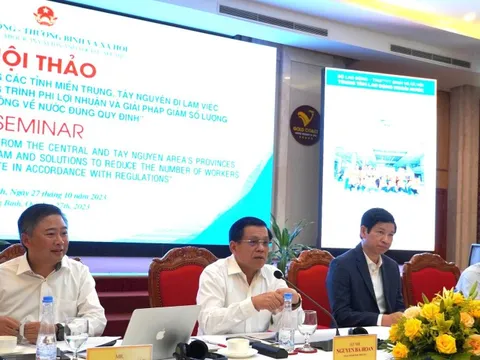Thúc đẩy đưa người lao động các tỉnh miền Trung, Tây Nguyên đi làm việc ở nước ngoài