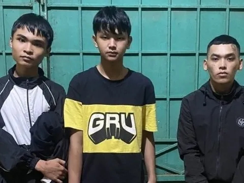 Bắt nhóm thanh thiếu niên giả danh công an để cướp tài sản