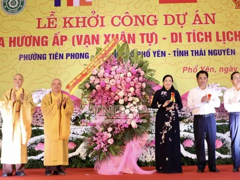 Tu bổ di tích lịch sử quốc gia chùa Hương Ấp – Thái Nguyên