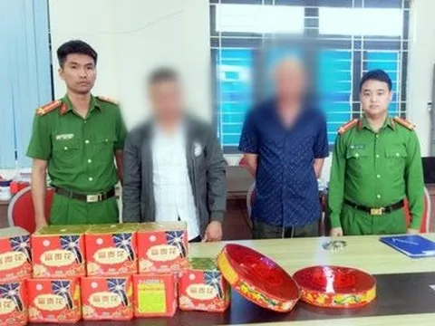 Quảng Ninh: Bắt quả tang hai đối tượng mua bán gần 20 kg pháo nổ