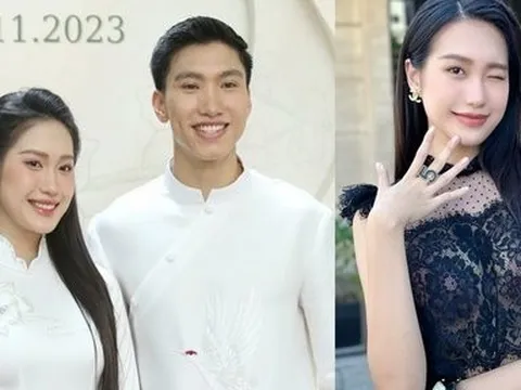 Người đẹp Doãn Hải My nên duyên cùng cầu thủ Đoàn Văn Hậu