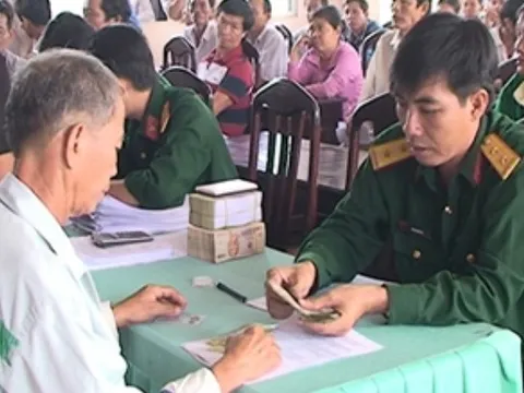 Điều chỉnh trợ cấp hàng tháng đối với quân nhân đã phục viên, xuất ngũ, thôi việc
