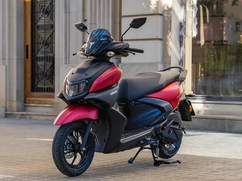 Yamaha trình làng RayZR 2024 - xe ga nam tính, siêu tiết kiệm xăng