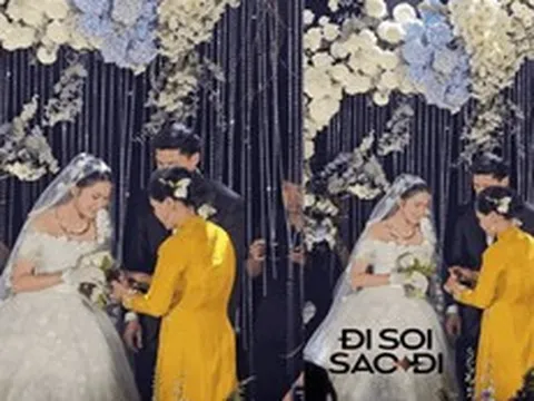 Doãn Hải My rạng rỡ nhận vàng mẹ chồng trao, nói một câu thể hiện vừa đẹp lại khéo