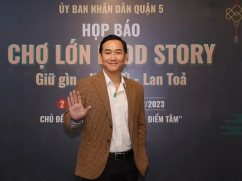 Diễn viên Hứa Vĩ Văn xuất hiện bảnh bao tại sự kiện về ẩm thực
