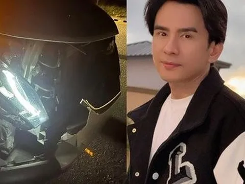 Đan Trường gặp tai nạn giao thông