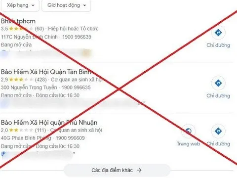 Cảnh báo mạo danh tổng đài BHXH lừa cước phí 8.000 đồng/phút