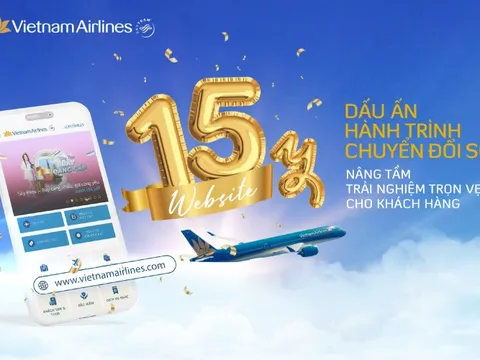 15 năm website, hành trình nâng tầm trải nghiệm khách hàng của Vietnam Airlines