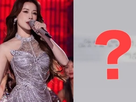 Chi Pu viết thư tay nói vỏn vẹn 2 câu giữa "bão" lùm xùm bị công kích vì hát nhép tại Trung Quốc