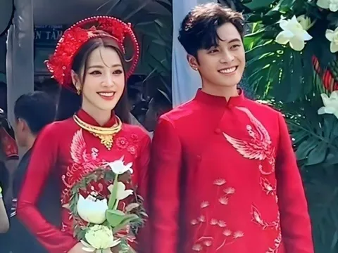 Gin Tuấn Kiệt - Puka rạng rỡ trong lễ cưới ở miền Tây
