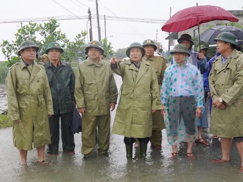 Quảng Trị: Rốn lũ Hải Lăng theo dõi, đề phòng diễn biến bất thường của thiên tai