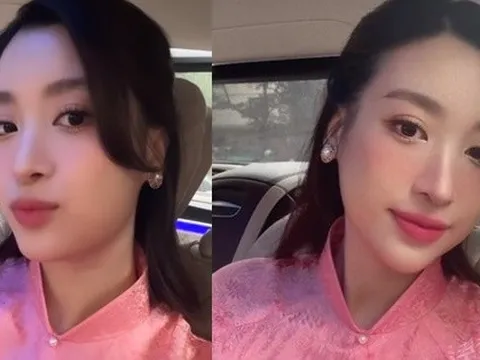 'Gái một con' Đỗ Mỹ Linh khoe cận cảnh khuôn trăng đầy đặn, tự nhận xét về diện mạo của mình