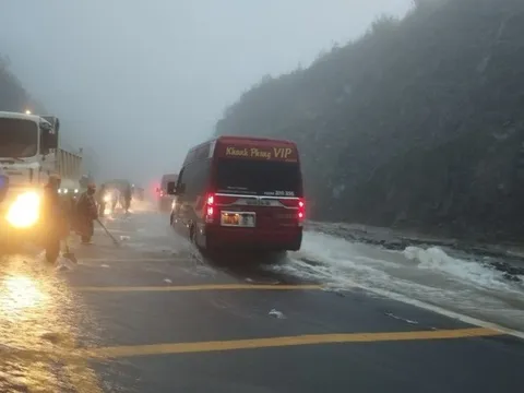 Khánh Hòa: Đã thông xe đèo Khánh Lê, cảnh báo ngập lụt một số khu vực