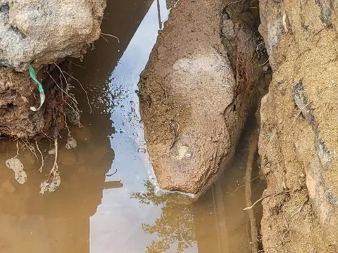 Đào móng, chủ nhà tá hỏa khi phát hiện quả bom hơn 340kg