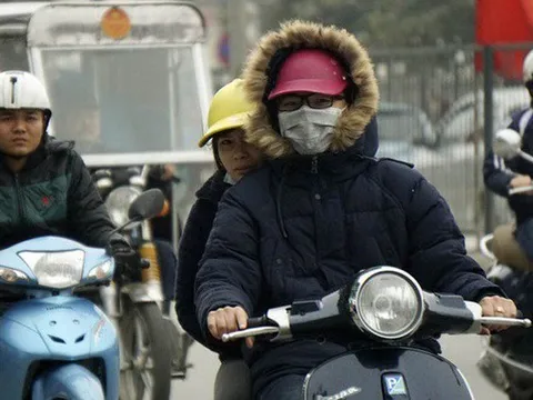 Không khí lạnh tăng cường phía bắc, vùng núi có nơi dưới 10 độ