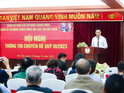 Hội Luật gia Việt Nam tổ chức Hội nghị thông tin chuyên đề quý III