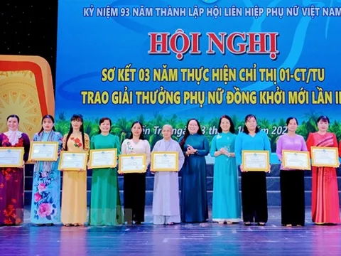 Phụ nữ Bến Tre đưa phong trào thi đua 'Đồng khởi mới' vào cuộc sống
