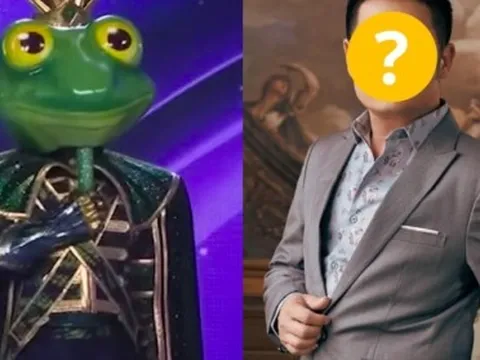 Ếch Ca Ca - mascot lộ diện ở Chung kết Ca sĩ mặt nạ là người yêu cũ của Diva Mỹ Linh?