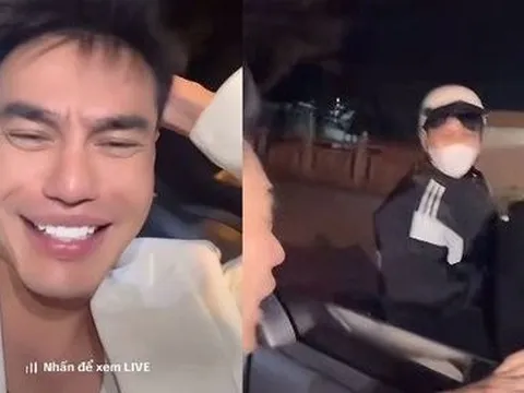 Lê Dương Bảo Lâm có hành động gây tranh cãi khi đang chạy xe trên đường phố