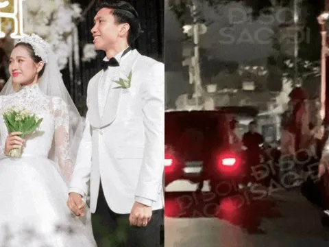 Bắt trọn khoảnh khắc Đoàn Văn Hậu và Doãn Hải My đi bar quẩy hết mình sau khi "xả vai" cô dâu chú rể