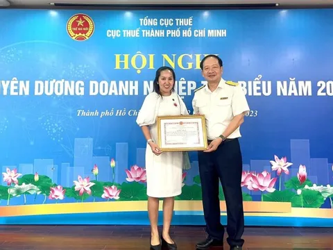 Chicilon Media nhận biểu dương của cơ quan thuế nhà nước