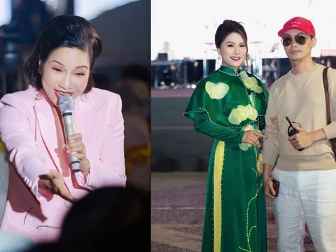 Diva Mỹ Linh bắt tay từng khán giả, bất ngờ với sân khấu đậm chất thu của đạo diễn Vạn Nguyễn