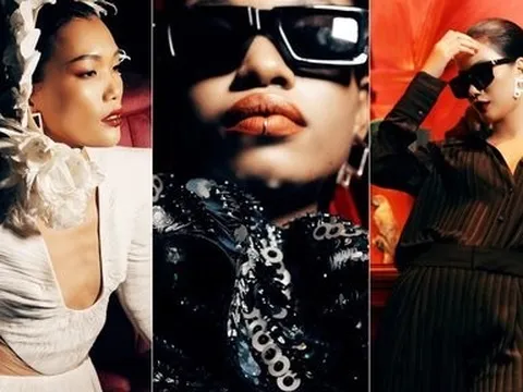 Hé lộ hậu trường nóng bỏng của dàn “chân dài” tại show Công Trí