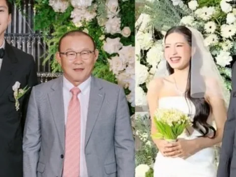 Chi tiết bí ẩn nhất đám cưới Văn Hậu - Hải My: Thầy Park nói gì mà cặp đôi phản ứng thế này!