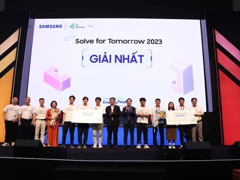 Trao giải cuộc thi Solve for Tomorrow 2023