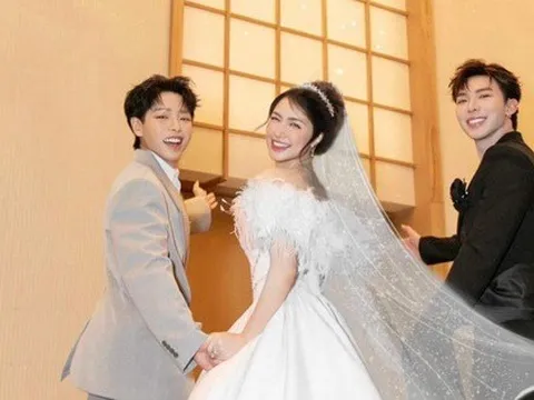 Hoà Minzy chuẩn bị kết hôn, ảnh diện váy cưới do chính người em thân thiết Đức Phúc đăng tải?
