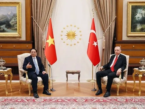 Việt Nam-Thổ Nhĩ Kỳ đặt mục tiêu kim ngạch thương mại đạt 5 tỷ USD
