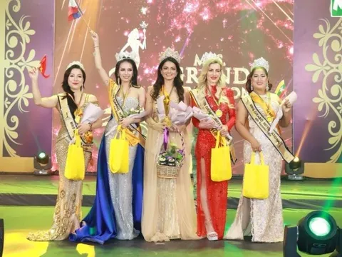 Minh Huệ đoạt giải á hậu 3 tại Mrs Grand International 2023