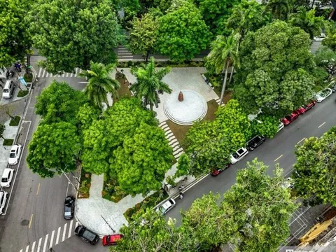 Cận cảnh vườn hoa Tao Đàn được cải tạo với kinh phí hơn 3 tỷ đồng