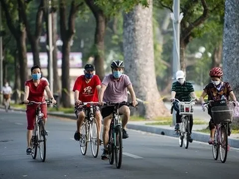 Đề xuất thí điểm hai tuyến đường dành riêng cho xe đạp ở Hà Nội