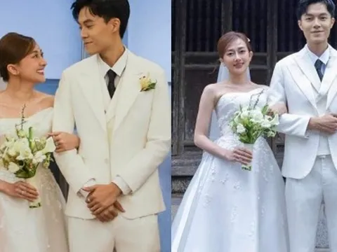 Đám cưới Phương Lan - Phan Đạt tại Ninh Bình: Chú rể nhìn vợ si tình, cùng làm 1 việc đặc biệt trước khi vào lễ đường