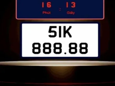 Loạt biển số ô tô ngũ quý, sảnh tiến chuẩn bị lên sàn đấu giá