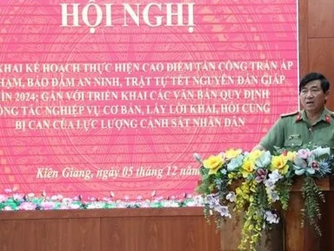 Kiên Giang: Mở cao điểm tấn công, trấn áp tội phạm dịp Tết Nguyên đán