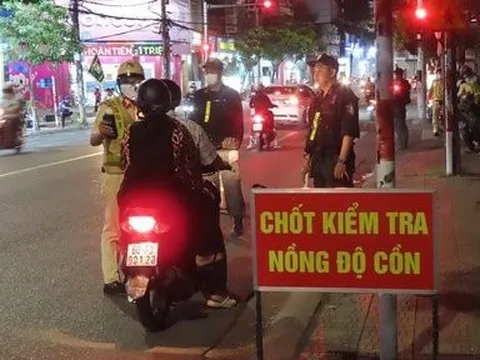 Đồng Nai: CSGT Tp.Biên Hòa tăng cường kiểm tra nồng độ cồn những tháng cuối năm