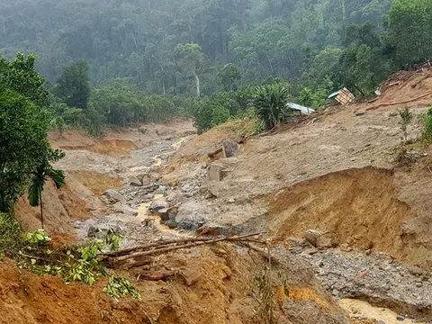 Cảnh báo nguy cơ xảy ra lũ quét, sạt lở đất đá các tỉnh từ Quảng Trị đến Bình Thuận và khu vực Tây Nguyên