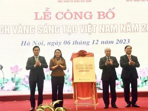 Sách vàng Sáng tạo Việt Nam 2023: Lan tỏa khát vọng sáng tạo, đam mê nghiên cứu khoa học