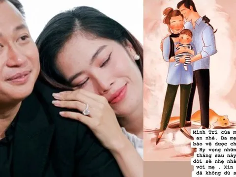 Phản ứng lạ của chồng sắp cưới Nam Em sau khi người đẹp chia sẻ chuyện có em bé?